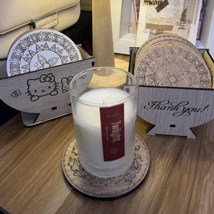 Dessous de verre pour boissons Dessous de verre pour table à café Protection de table Décor à la maison Convient aux tasses Tasses Boissons fabriquées au Viet Nam - Product Image 3