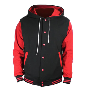 Vestes universitaires Letterman de baseball collégial à manches longues avec impression personnalisée pour hommes veste avec logo personnalisé - Product Image 3