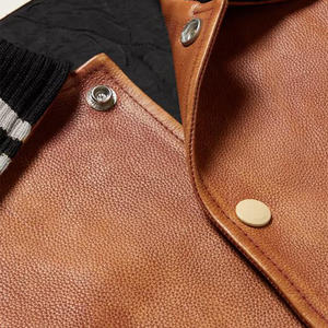 เสื้อแจ็คเก็ตหนังผู้ชายไซส์ใหญ่พิเศษเสื้อแจ็คเก็ตหนังแฟชั่นดีไซน์ใหม่ล่าสุดสินค้า2025 - Product Image 3