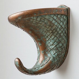 ที่ใส่ผ้าขนหนูเหล็กแบบแฮนด์เมดแนวชนบทมีลวดลายตกแต่งด้วยมือแบบอินเดียดั้งเดิมติดผนังเป็นมิตรต่อสิ่งแวดล้อม - Product Image 5