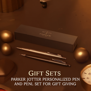 Set Regalo Personalizzato Parker Jotter con Penna e Matita - Product Image 3