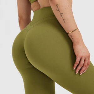 Leggings de yoga entièrement personnalisables, leggings de fitness taille haute pour femmes Offre Spéciale - Product Image 2