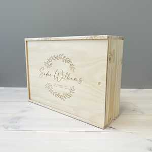Classic Wreath <b>Keepsake</b> Decorative Storage <b>Box</b> - Product Image 3