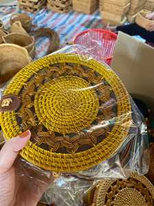 Los productos artesanales más vendidos de Vigifarm, bolso de hombro de ratán natural, bolsos coloridos - Product Image 5