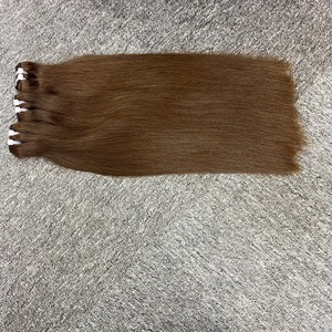 Meilleure vente naturel droit non transformé vierge vietnamien cheveux humains cuticule aligné Machine Double trame toutes les extensions de cheveux - Product Image 2