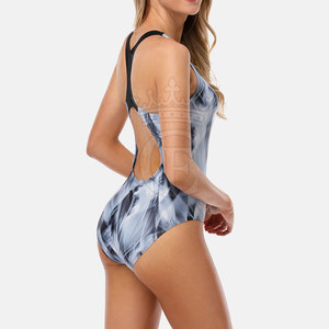 ชุดว่ายน้ำสำหรับผู้หญิงชุดว่ายน้ำผ้าโพลีเอสเตอร์ระบายอากาศได้ดี - Product Image 6