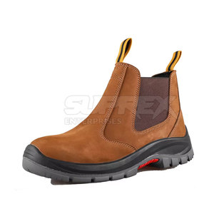 Men High Quality Steel Toe <b>Work</b> <b>Boots</b> Heavy Duty Waterproof Slip Resistant Outdoor Industrial Ankle Support Footwear - Product Image 2