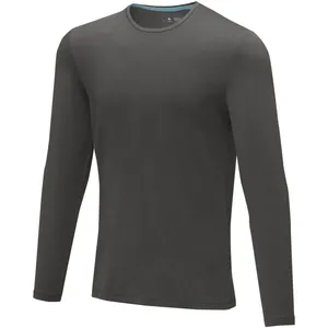 Camiseta de Manga Larga para Hombre de Tela Orgánica Ponoka, Producto Promocional - Product Image 3