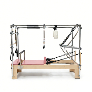 Equipo <span class=keywords><strong>de</strong></span> Ejercicio <span class=keywords><strong>de</strong></span> Estiramiento Muscular <span class=keywords><strong>de</strong></span> Cuerpo Completo, Madera <span class=keywords><strong>de</strong></span> Arce, 3 en 1, Cadillac para <span class=keywords><strong>Yoga</strong></span>, Pilates, Reformer <span class=keywords><strong>de</strong></span> Pilates, Cadillac Reformer - Product Image 5