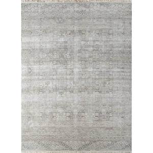 Alfombras de Lana Anudadas a Mano en Verde Viscaya, Alfombra Afgana con Medallón Rectangular para Sala de Estar, Dormitorio, Modelo EA-3117 - Product Image 1