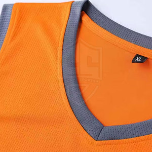 High Quality Custom Color Basketball Uniform Kit for Adults Factory Manufactured Sports Wear Printed Sets - Product Image 4