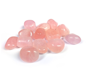 Pierres de quartz rose naturelles polies et roulées de haute qualité du Brésil pour le Reiki et la guérison énergétique par les cristaux, quartz rose roulé - Product Image 3