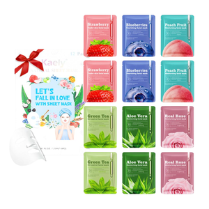 Private Label Corée Pack Facial avec Aloe Tea Tree Vitamin C OEM Service - Product Image 1