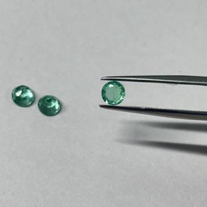 Esmeralda Sintética Colombiana Cultivada en Laboratorio, Corte Redondo, Venta al por Mayor, Piedra Preciosa Suelta de Alta Calidad, de 4 mm a 20 mm, Cristal para Joyería - Product Image 4