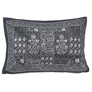 Juego de Sábanas Individuales de Algodón de 180 Hilos con Motivos Étnicos en Gris, con 1 Funda de Almohada, Juego de 3 Piezas para Uso Doméstico, para Cama Individual - Product Image 2