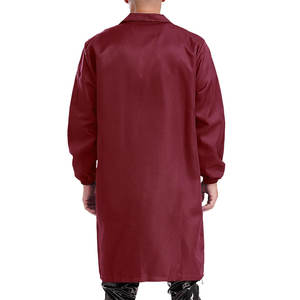 เสื้อโค้ทห้องแล็บทางการแพทย์เสื้อโค้ทการทำงานในห้องปฏิบัติการทางการแพทย์แบบล่าสุดระบายอากาศได้ใส่สบาย - Product Image 2