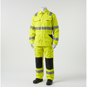 Uniforme de Trabajo, Venta Directa de Fábrica, Overoles Personalizables, Alta Visibilidad, Resistentes al Fuego, Poliéster, Unisex, Uniforme de Rescate 2025 - Product Image 2
