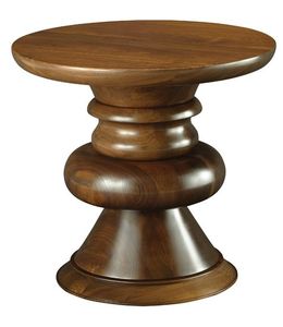 WORK High Quality Hot Selling Acacia <b>Wooden</b> High Foot Round Wood Tray <b>Cake</b> <b>Stand</b> for Serving <b>Cakes</b> and Fruits - Product Image 2