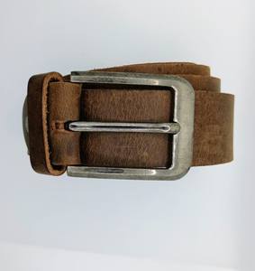 Cinturones de piel de vaca para hombre con estilo personalizados al por mayor con aleación elegante para hebilla con logotipo personalizado - Product Image 6