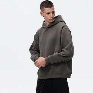 Personnalisable Boxy Style Femmes Épaissie Sweat À Capuche Et Veste À Capuche Hommes Sweats American Streetwear Marque DDP Expédition - Product Image 4