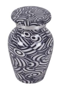 Urna de recuerdo colorida, urna de cremación de Metal decorativa, urna conmemorativa personalizada, duradera con diseño a precio al por mayor - Product Image 5