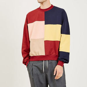 เสื้อสเวตเตอร์คอกลมมีหลายสีแบบกำหนดเองโลโก้ย้อมสีล้วนสำหรับฤดูหนาว - Product Image 4