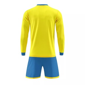 Custom logo Breathable Quick Dry Football Jersey Design <b>Models</b> Full Set Sublimation Polyester Men Soccer Jersey Uniform - Product Image 4