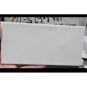 Daltile 3 "x 6" Tuile de métro murale en céramique émaillée Effets structurés Produit en céramique perle craquelée - Product Image 1