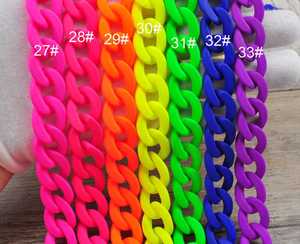 Artisan fait à la main résine chaîne tenture murale personnalisé acrylique décoratif Accent pour élégant moderne salon décor à la maison - Product Image 1