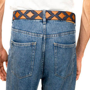 Cinturón de Polo de Cuero, Aleación Duradera, Ligero, Ajustable, Equipo Ecuestre, Costuras Resistentes, Diseño Clásico Cómodo, Soporte Estable - Product Image 5