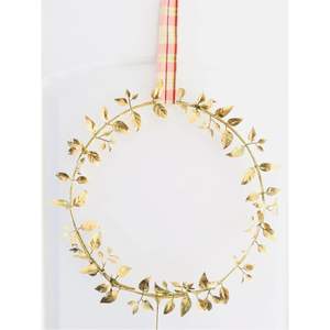 Guirnalda de Flores Decorativa de Pared de Estilo Nórdico, Arte de Pared de Metal con Acabado en Cobre, Decoración Floral para Sala de Estar Moderna u Oficina - Product Image 6