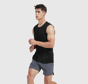 Débardeurs de sport pour hommes 2025 – Col en V, respirants, séchage rapide, personnalisables – Vêtements de sport pour musculation, fitness et mode (haute qualité) - Product Image 3
