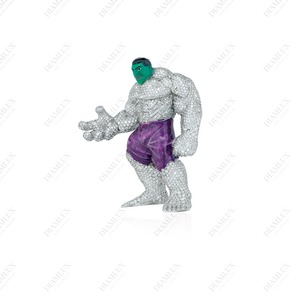 Colgante de Iron Man con Diamantes Moissanite VVS Completamente Engastados - Diseño Moderno - Product Image 3