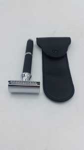 มีดโกนสองคมสำหรับผู้ชายและผู้หญิง ผลิตจากสแตนเลสคุณภาพพรีเมียม ขัดเงาอย่างดี ใช้งานด้วยมือ - Product Image 5