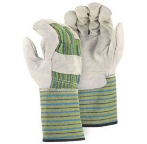 High Quality Rigger Safety <b>Gloves</b> Long Cuff Cowhide Split Leather Industrial Protective Quick Dry Heat Resistant CE Certified - Product Image 6