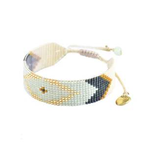 Pulseras de cuentas de semillas hechas a mano, joyería de cuentas de moda para regalo o boda, cuentas de semillas reales completas - Product Image 3