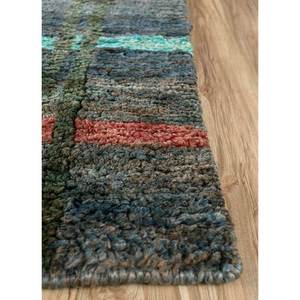 Alfombras de Yute y Cáñamo Azules Hechas a Mano, Modelo Skjt-12, para Uso Doméstico - Product Image 4