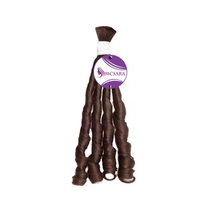 Extensiones de cabello humano para trenzado, pelo rizado y ondulado profundo a granel de alta calidad de Vietnam - Product Image 6