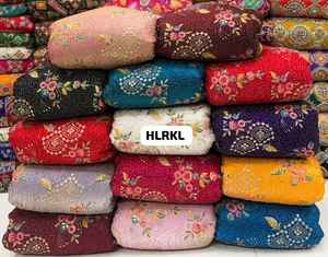 ผ้าปักเลื่อมแบบประณีตสิ่งทอระดับพรีเมียมผ้าปักลายสวยงาม - Product Image 2