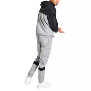 Survêtement coupe-vent en nylon et polyester pour hommes, ensemble de deux pièces avec logo personnalisé, vêtements de sport, tenue de jogging, style tendance - Product Image 2