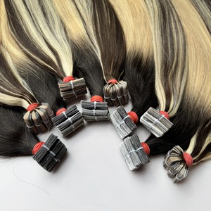 Venta caliente para Ombre X Piano Tape-In Extensions 100% Virgin Remy Hair Vietnamese Raw Human Hair Curl Viet Nam Body Natural Wave - Product Image 2