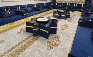 Conjunto de Muebles de Sala de Estar Tradicional, Plegable, Extensible y Modular, de Tela |   Personalizable |   Envío Gratuito a Todo el Mundo - Product Image 1