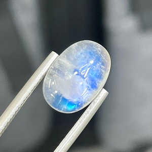 Lote de cabujón de piedras preciosas sueltas de piedra lunar llamativa Natural de tamaño libre de calidad AAA + 100% para hacer joyas curativas a granel - Product Image 3