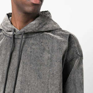 Nouveau haute qualité 2025 personnalisé marque privée nouveau Design hommes acide lavage à capuche/qualité supérieure Streetwear hommes acide lavage à capuche - Product Image 4