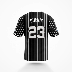 เสื้อเบสบอลแบบสั่งทำพิเศษ ไซส์พลัส คุณภาพสูง ระบายอากาศได้ดี ป้องกันแบคทีเรีย ป้องกันรังสียูวี พร้อมงานปักแบบซับลิเมชั่น - Product Image 5