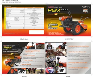 Good Quality Diesel Petrol Engine Kubota Power Tiller PEM 140DI Farm Tiller at Wholesale Price Indian Manufacturer - Product Image 2