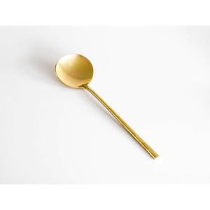 ช้อนกาแฟคุณภาพดีเยี่ยมสำหรับร้านอาหารและโรงแรมช้อนแบนมีสไตล์เคลือบเงา - Product Image 5