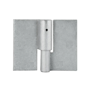 บานพับประตูชุบสังกะสีพร้อมเคลือบป้องกันการกัดกร่อนและบานพับประตูเหล็กเชื่อมที่ทนทานสำหรับประตูโลหะหนัก - Product Image 2