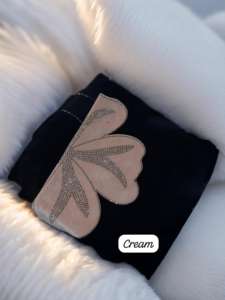 Elegant Modest Hand Embroidered Women's Velvet flowers with Diamond Work <b>Abayas</b> Formal Traditional Dresses Breathable Cloth - Product Image 4