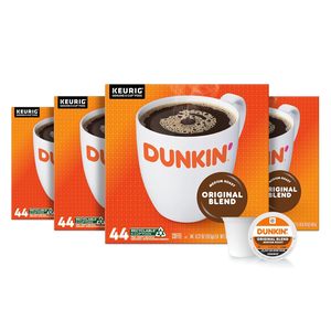 Café Original Blend de Dunkin', Tueste Medio, Cápsulas Keurig K-Cup, Cajas de 44 Unidades (Paquete de 4) - Product Image 1